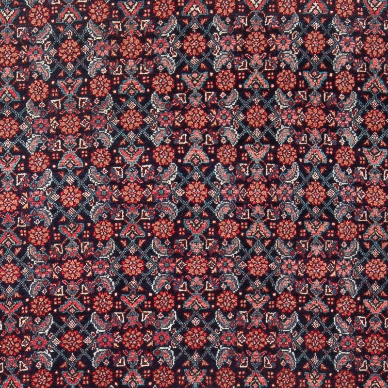 Tapete Persa - Bijar - 168 x 115 cm - azul escuro