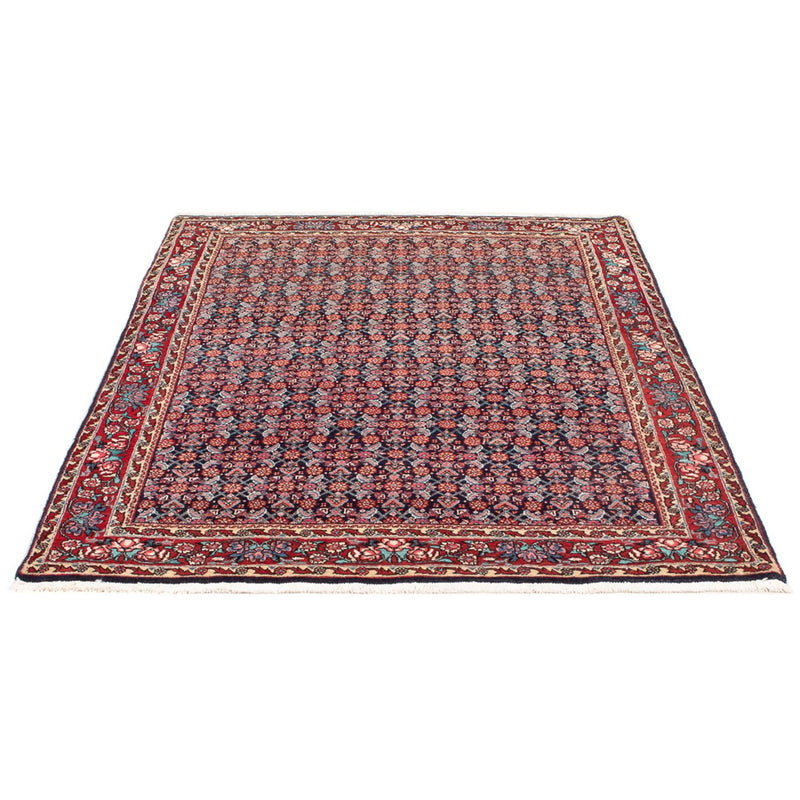 Tapete Persa - Bijar - 168 x 115 cm - azul escuro