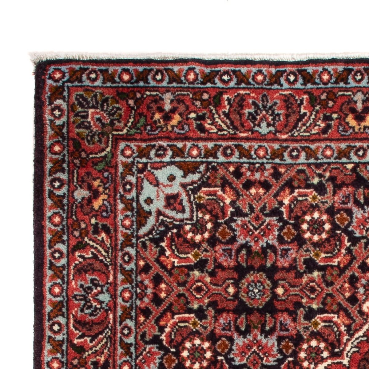 Bidjar - Takab Tapete 52x72cm - Tapete persa - azul escuro