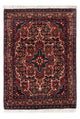 Bidjar - Takab Tapete 50x72cm - Tapete persa - azul escuro