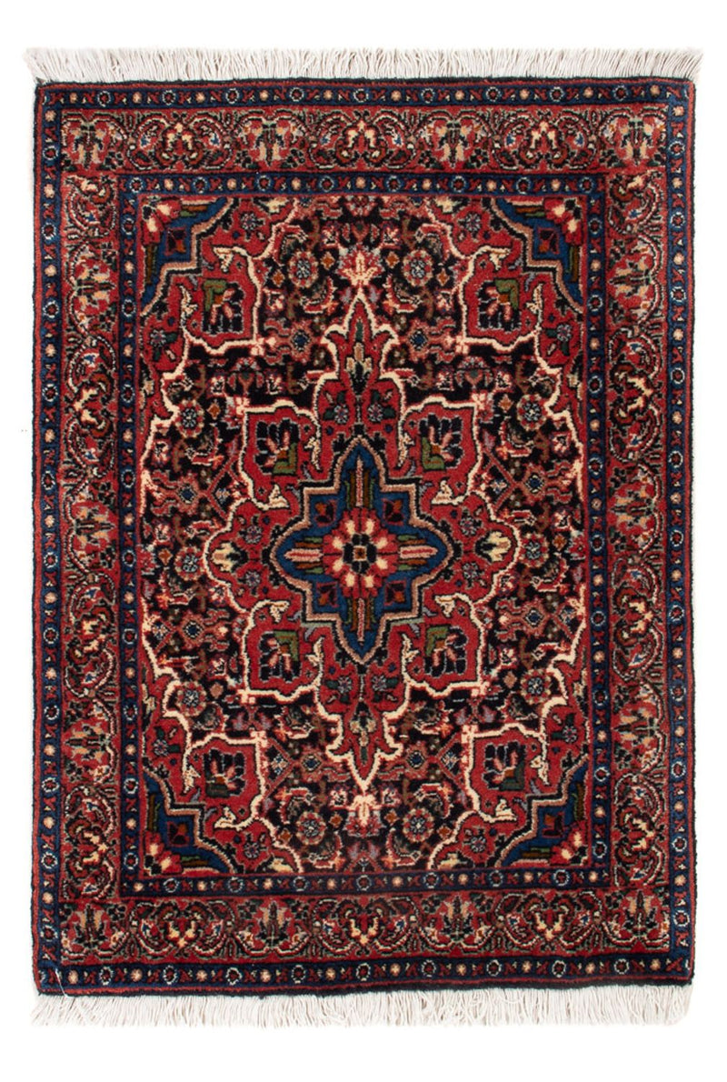 Bidjar - Takab Tapete 50x72cm - Tapete persa - azul escuro