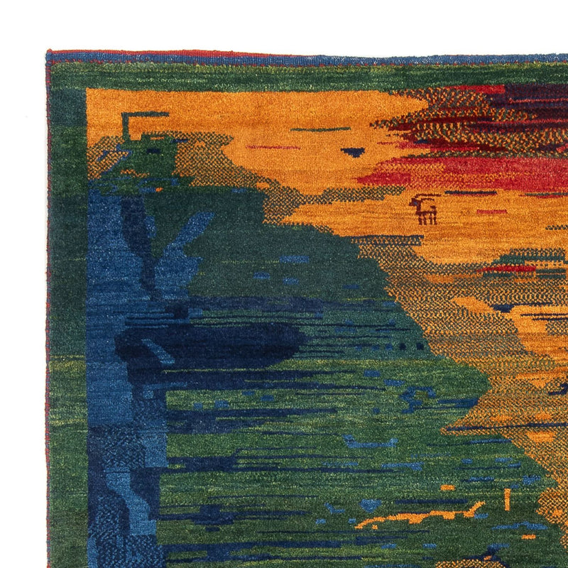 Gabbeh persa Tapete 228x200cm - Perserteppich Wollteppich