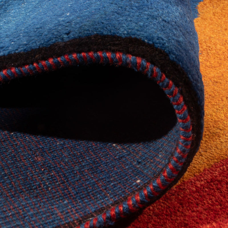 Tapete Gabbeh - Persa - 302 x 230 cm - multicolorido
