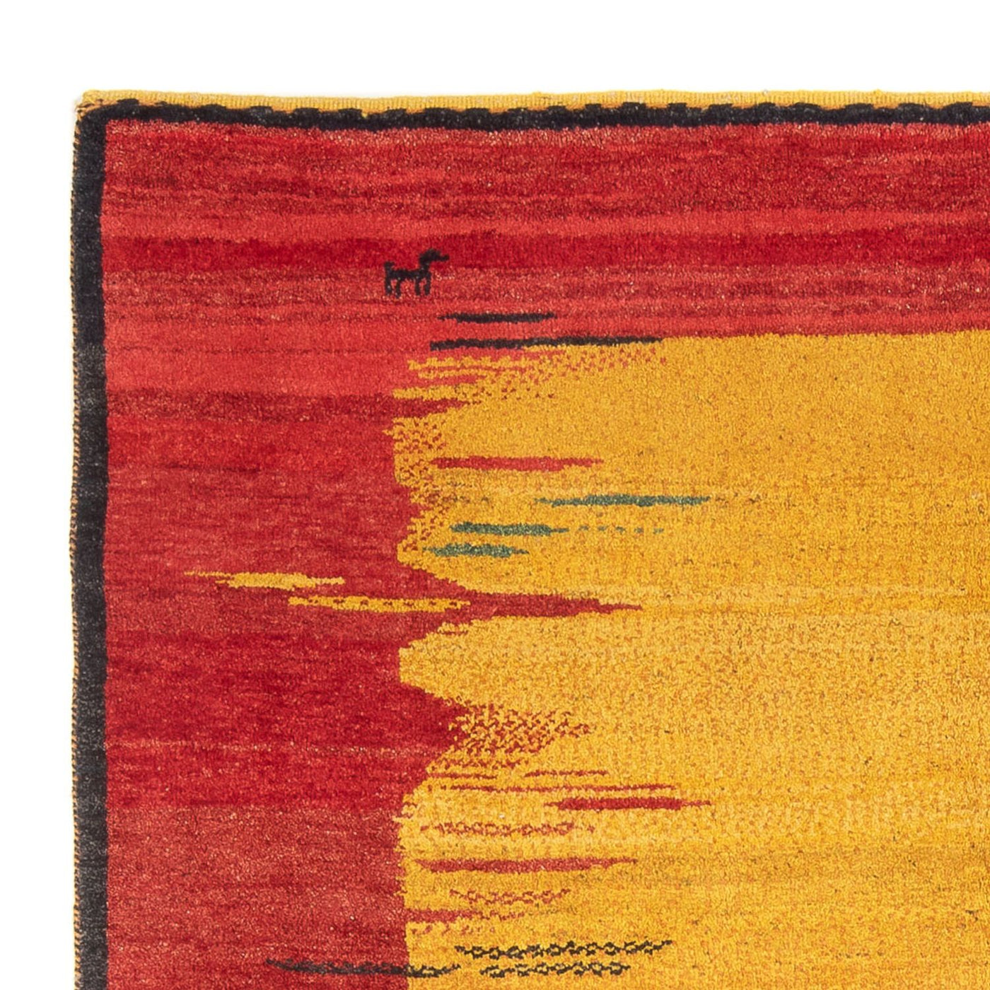 Gabbeh persa Tapete 203x173cm - Perserteppich Wollteppich