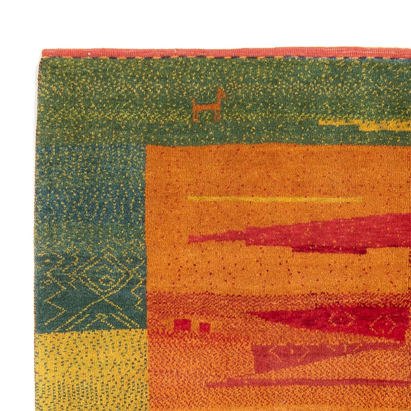 Gabbeh persa Tapete 218x173cm - Perserteppich Wollteppich