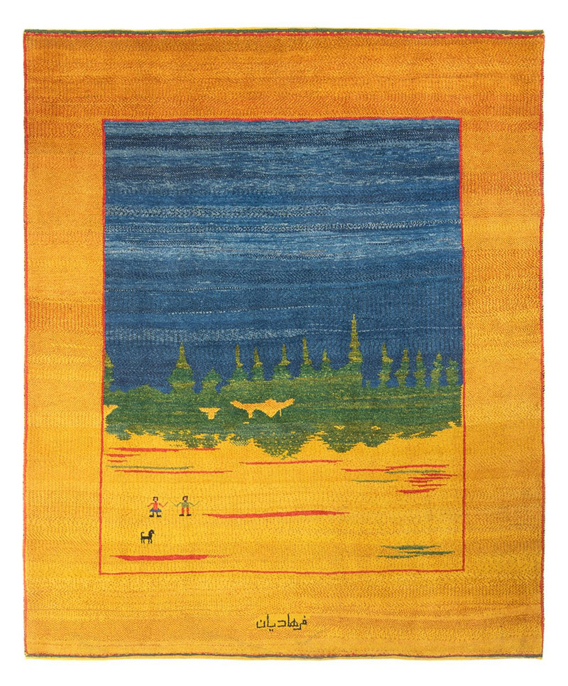 Gabbeh persa Tapete 205x240cm - Perserteppich Wollteppich