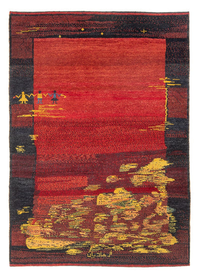 Gabbeh persa Tapete 127x176cm - Perserteppich Wollteppich