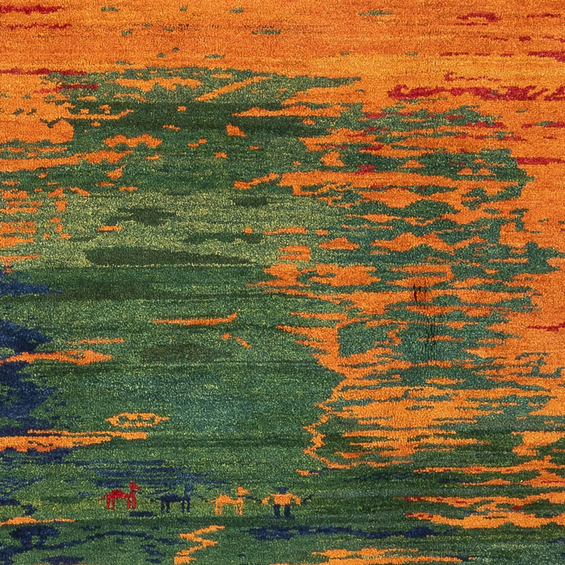 Gabbeh persa Tapete 238x198cm - Perserteppich Wollteppich