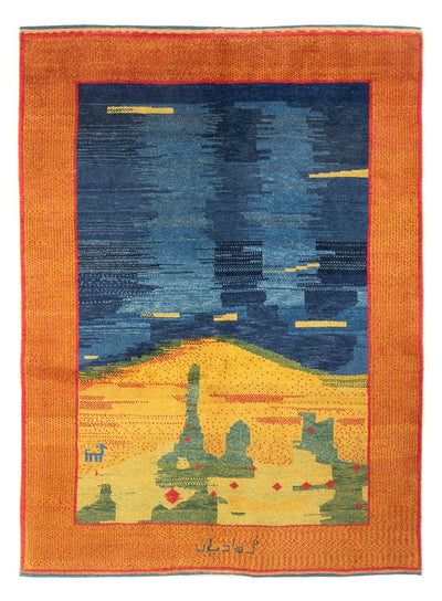 Gabbeh persa Tapete 153x206cm - Perserteppich Wollteppich