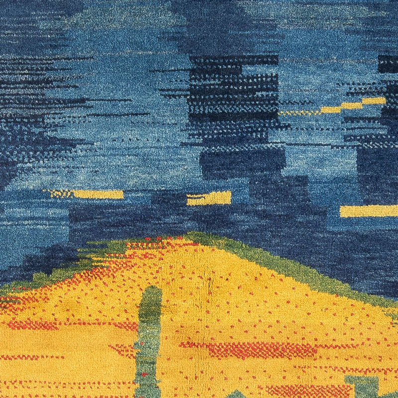 Tapete Gabbeh - Persa - 206 x 153 cm - multicolorido