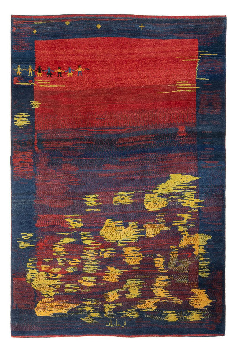Gabbeh persa Tapete 190x266cm - Perserteppich Wollteppich