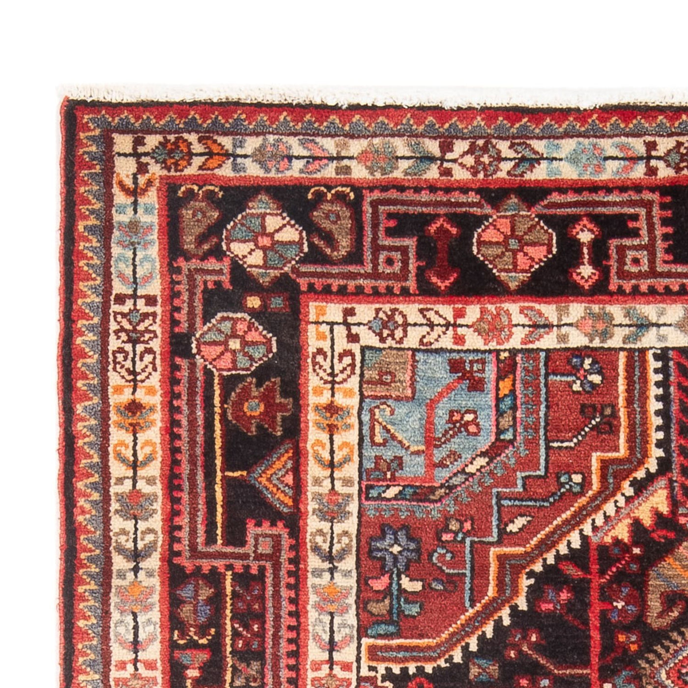 Tapete Persa - Nomadic - Real - 188 x 120 cm - azul escuro