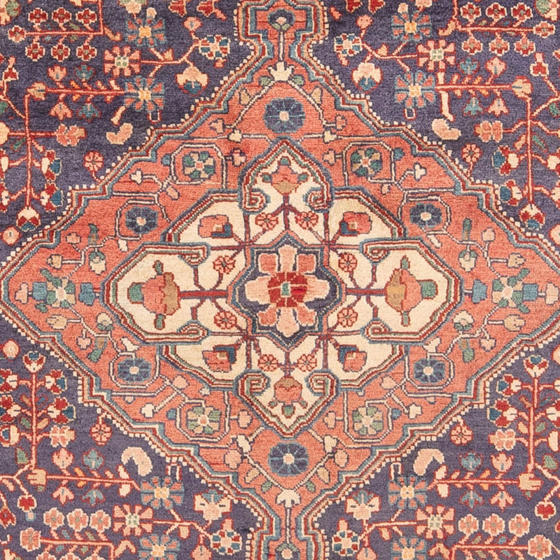 Tapete Persa - Nomadic - Real - 207 x 138 cm - azul