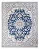 Nain - 9La Tapete 148x192cm - Tapete persa - azul escuro