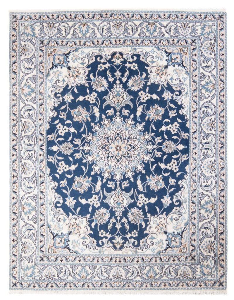 Nain - 9La Tapete 148x192cm - Tapete persa - azul escuro