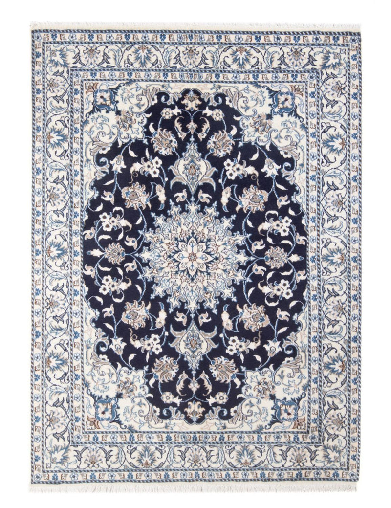 Nain - 9La Tapete 146x202cm - Tapete persa - azul escuro