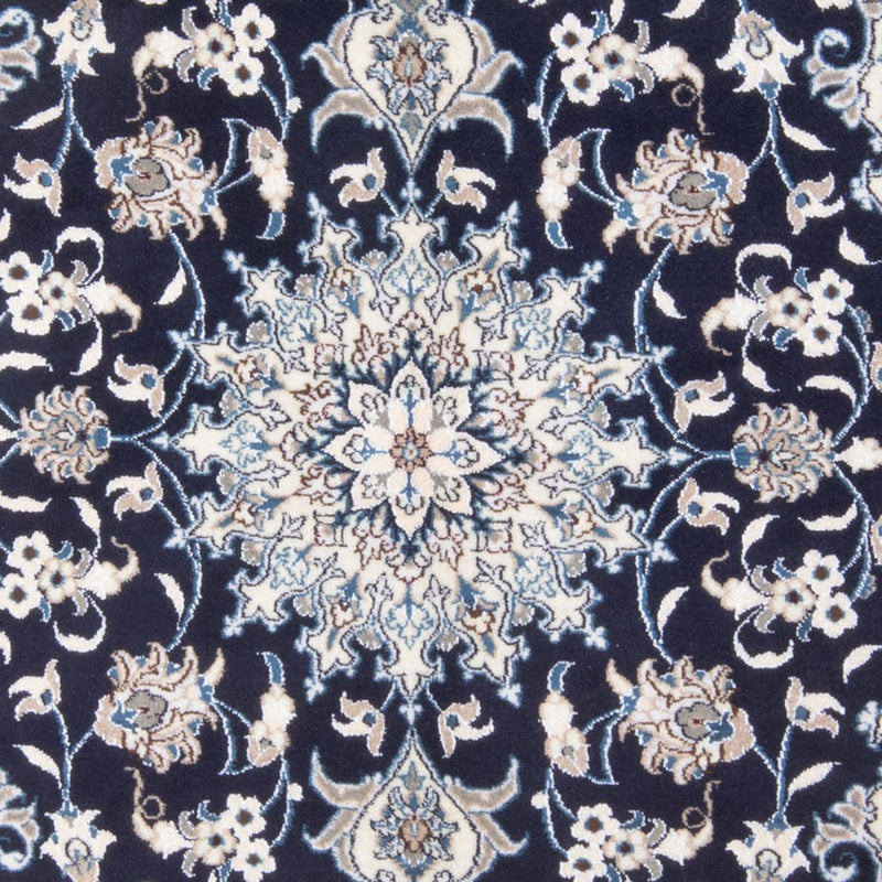 Nain - 9La Tapete 146x202cm - Tapete persa - azul escuro