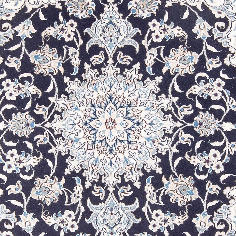 Nain - 9La Tapete 149x190cm - Tapete persa - azul escuro