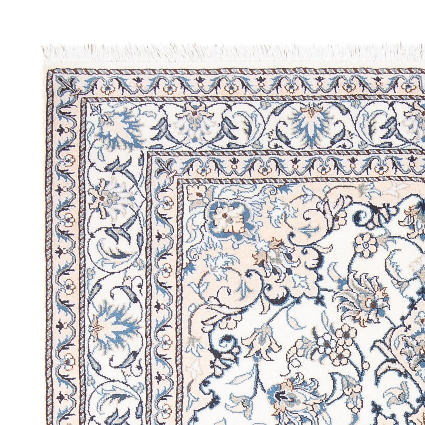 Tapete Persa - Nain - Royal - 190 x 151 cm - camelo