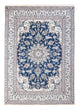 Tapete Persa - Nain - Royal - 203 x 145 cm - azul