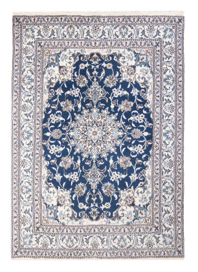 Tapete Persa - Nain - Royal - 203 x 145 cm - azul