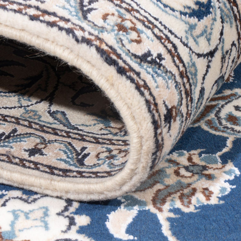 Tapete Persa - Nain - Royal - 203 x 145 cm - azul