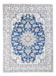 Tapete Persa - Nain - Royal - 195 x 148 cm - azul