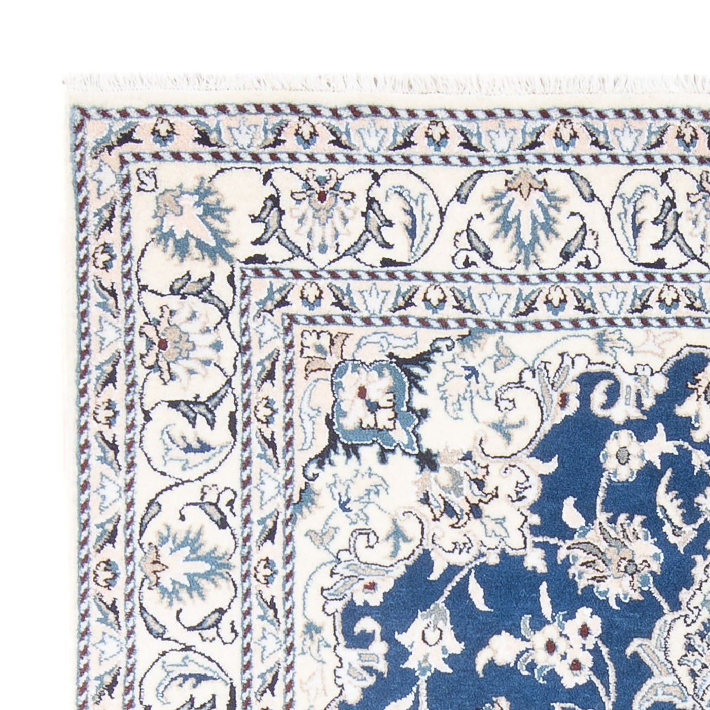 Tapete Persa - Nain - Royal - 195 x 148 cm - azul