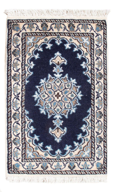 Nain - 9La Tapete 40x60cm - Tapete persa - azul escuro