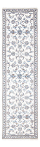 Corredor Tapete Persa - Nain - 292 x 76 cm - prata