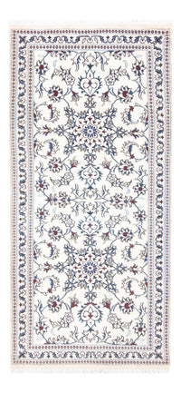 Corredor Tapete Persa - Nain - 192 x 88 cm - prata – product image