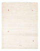 Tapete Gabbeh - Persa - 167 x 125 cm - branco