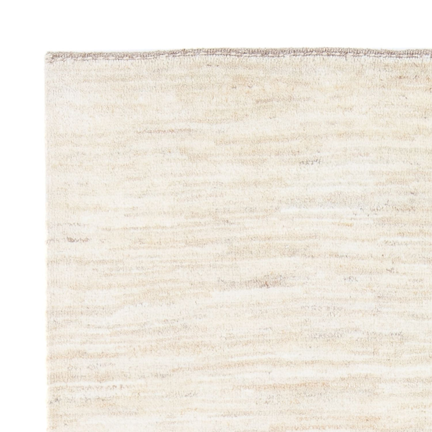 Tapete Gabbeh - Persa - 163 x 110 cm - cinzento claro