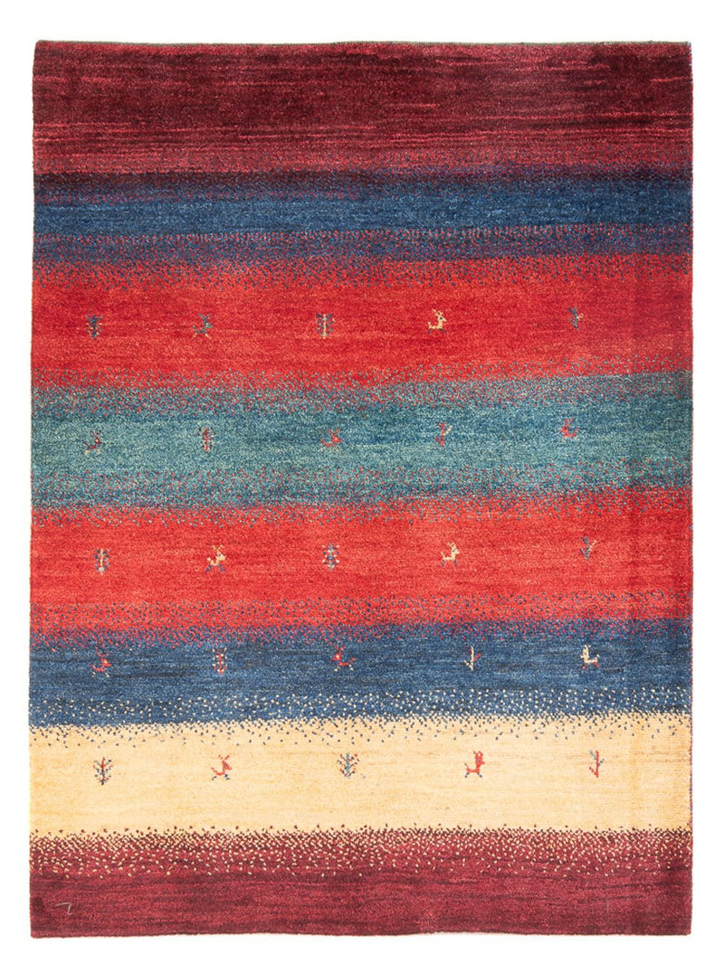 Tapete Gabbeh - Persa - 163 x 120 cm - multicolorido
