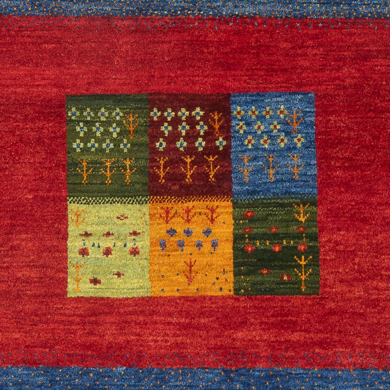 Tapete Gabbeh - Persa - 178 x 119 cm - multicolorido