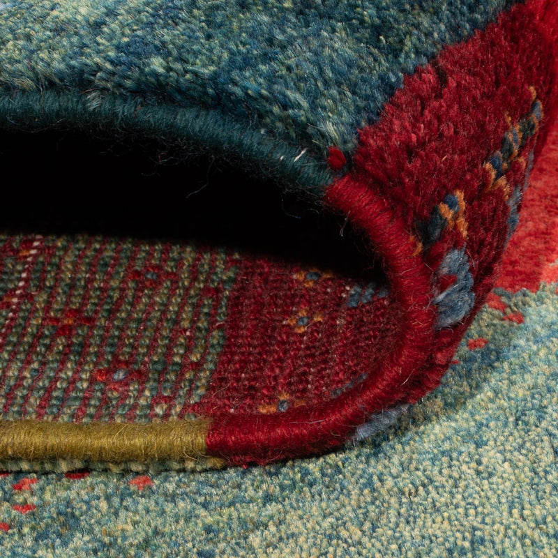 Tapete Gabbeh - Persa - 182 x 117 cm - multicolorido