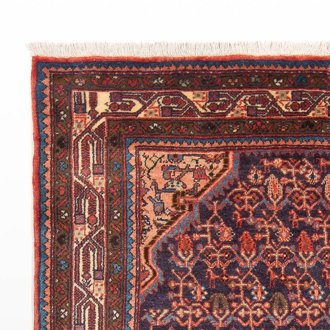 Tapete Persa - Nomadic - 215 x 132 cm - azul escuro