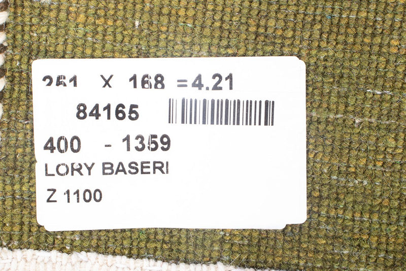 Tapete Gabbeh - Loribaft Persa - 251 x 168 cm - multicolorido