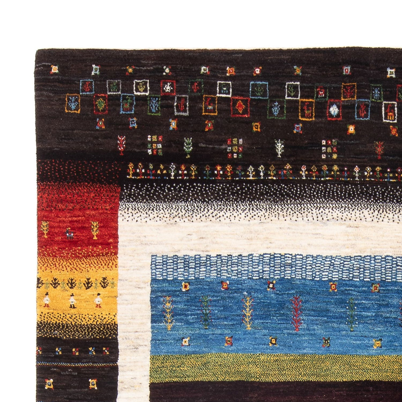 Loribaft Tapete 260x178cm - Perserteppich Wollteppich