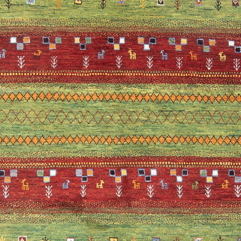 Tapete Gabbeh - Loribaft Persa - 249 x 173 cm - multicolorido