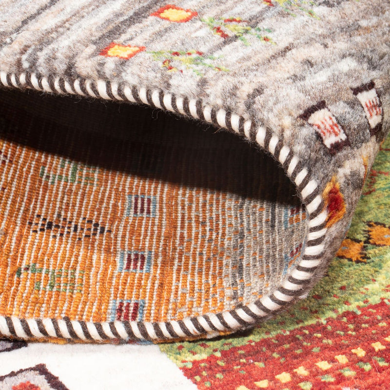 Tapete Gabbeh - Loribaft Persa - 249 x 173 cm - multicolorido