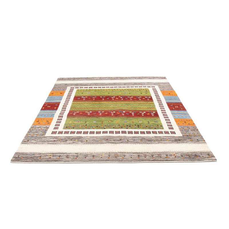 Tapete Gabbeh - Loribaft Persa - 249 x 173 cm - multicolorido