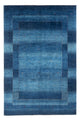 Tapete Gabbeh - Loribaft Persa - 252 x 173 cm - azul escuro