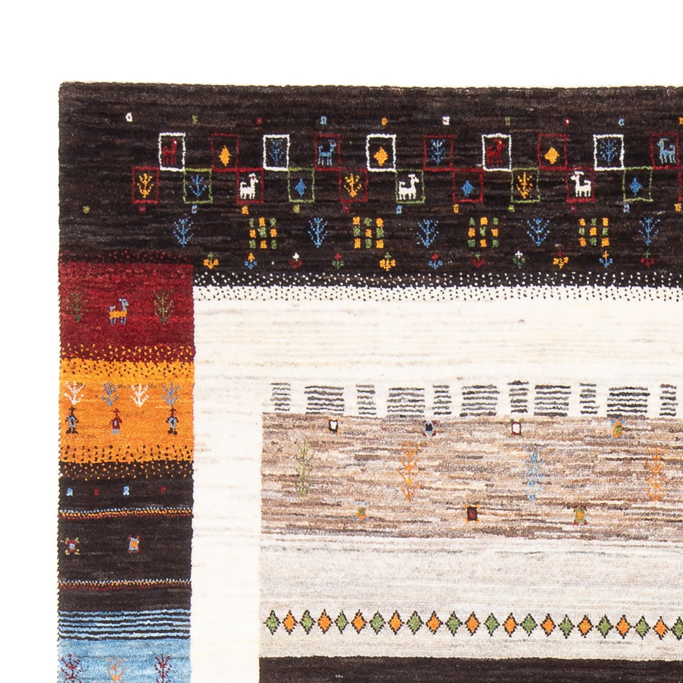 Loribaft Tapete 248x175cm - Perserteppich Wollteppich