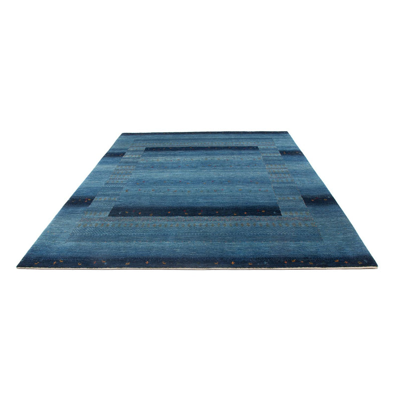 Tapete Gabbeh - Loribaft Persa - 300 x 214 cm - azul-mar
