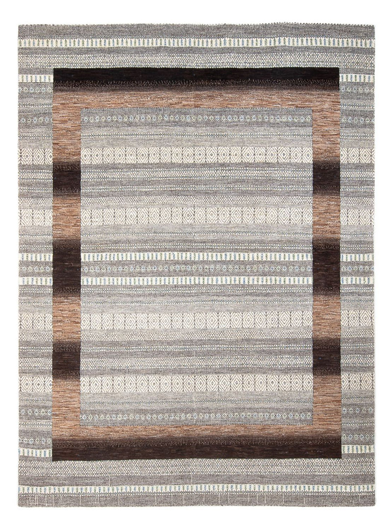 Tapete Gabbeh - Loribaft Persa - 301 x 231 cm - multicolorido