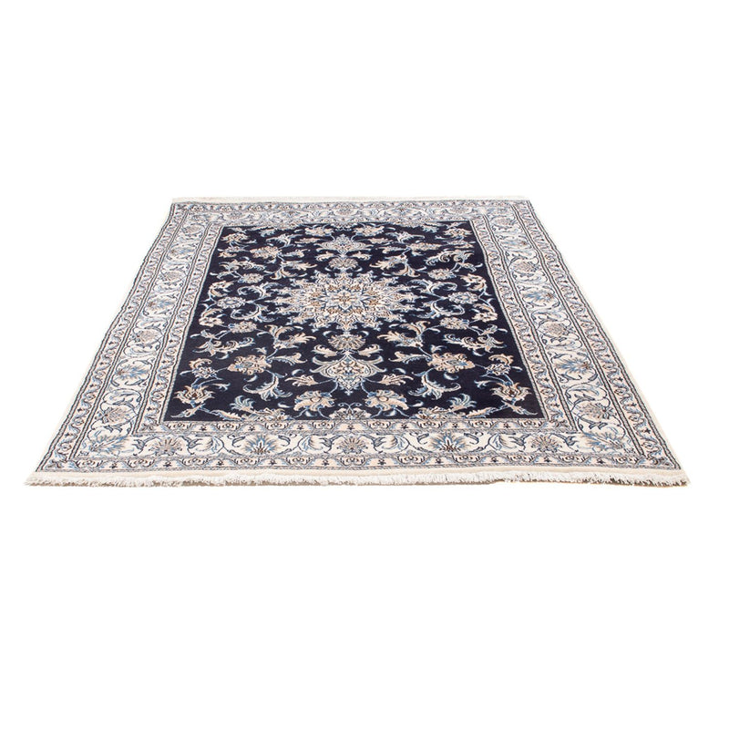 Tapete Persa - Nain - Royal - 200 x 146 cm - azul escuro