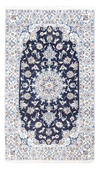 Tapete Persa - Nain - 200 x 120 cm - azul escuro – product image