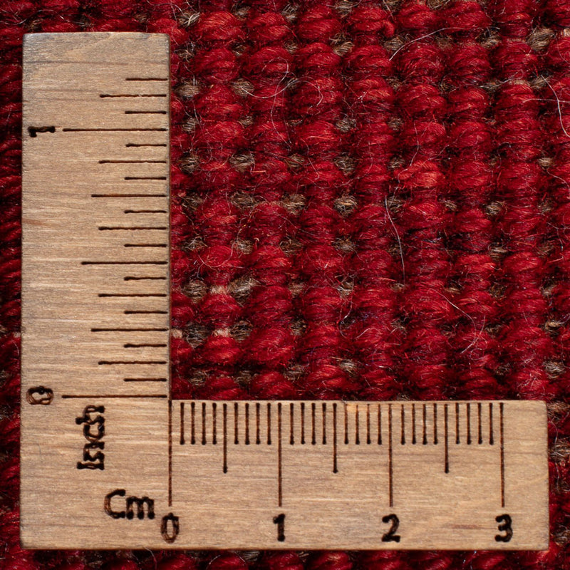 Tapete Gabbeh - Persa - 137 x 97 cm - vermelho