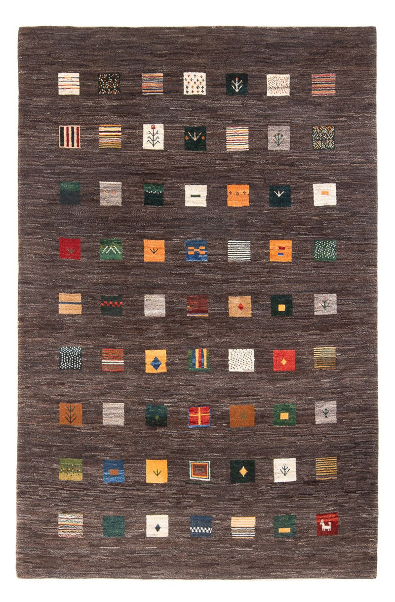 Tapete Gabbeh - Persa - 252 x 175 cm - multicolorido